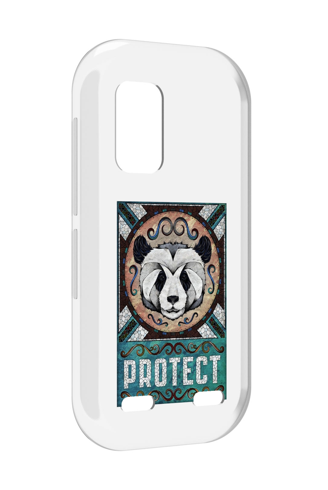 

Чехол MyPads защита панды для UleFone Armor X10 / X10 Pro, Прозрачный, Tocco