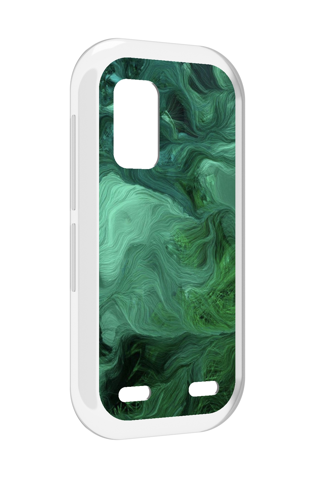 

Чехол MyPads зеленые нити для UleFone Armor X10 / X10 Pro, Прозрачный, Tocco