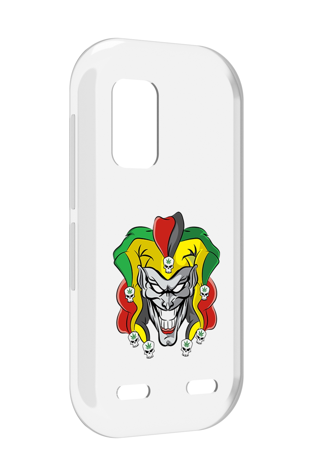 

Чехол MyPads злодей-клоун для UleFone Armor X10 / X10 Pro, Прозрачный, Tocco