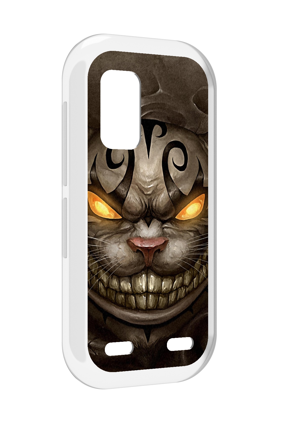 

Чехол MyPads злой котик с желтыми глазами для UleFone Armor X10 / X10 Pro, Прозрачный, Tocco