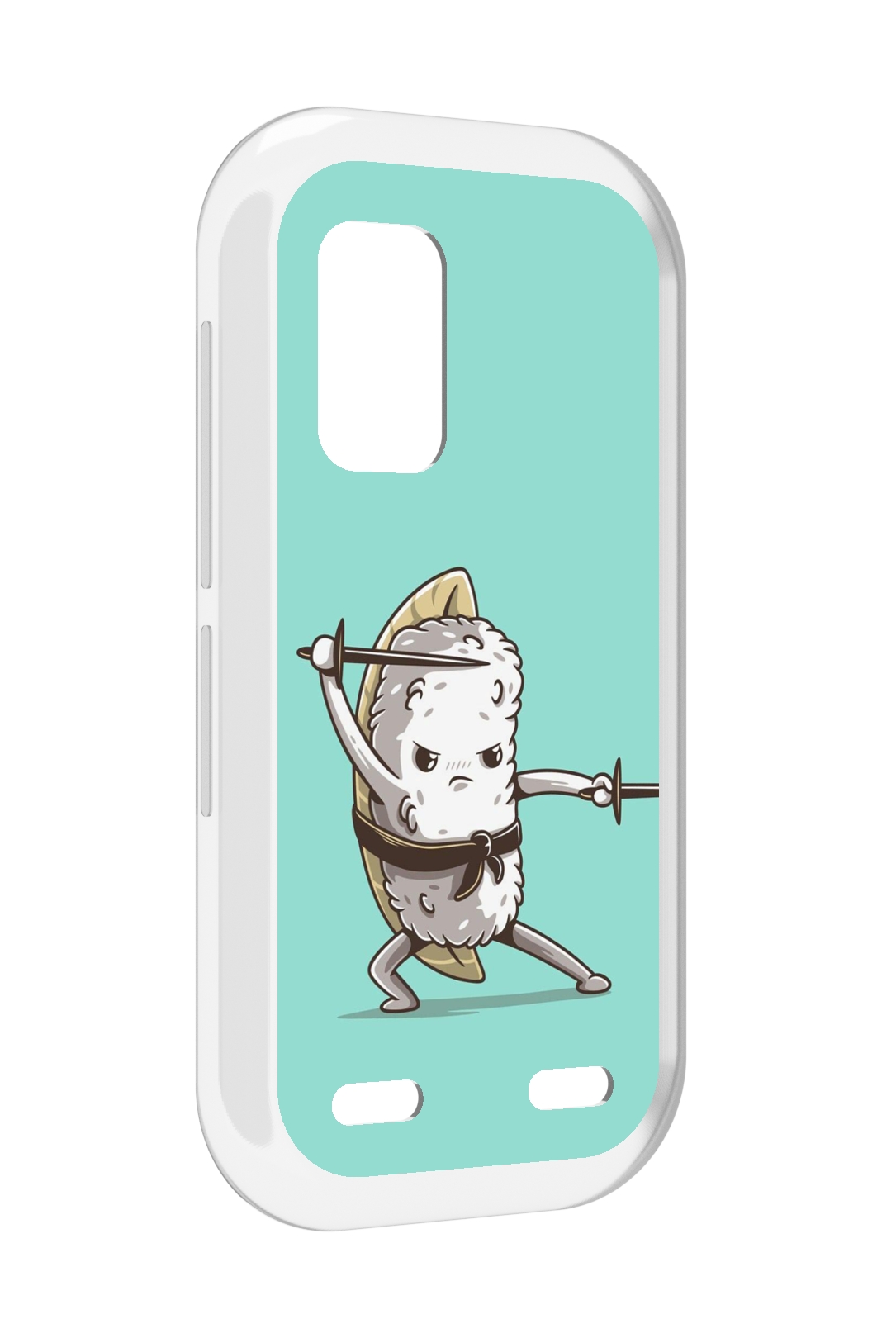 

Чехол MyPads злой суши детский для UleFone Armor X10 / X10 Pro, Прозрачный, Tocco