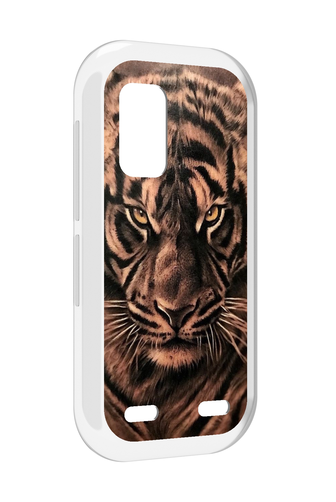 

Чехол MyPads злой-большой-тигр для UleFone Armor X10 / X10 Pro, Прозрачный, Tocco