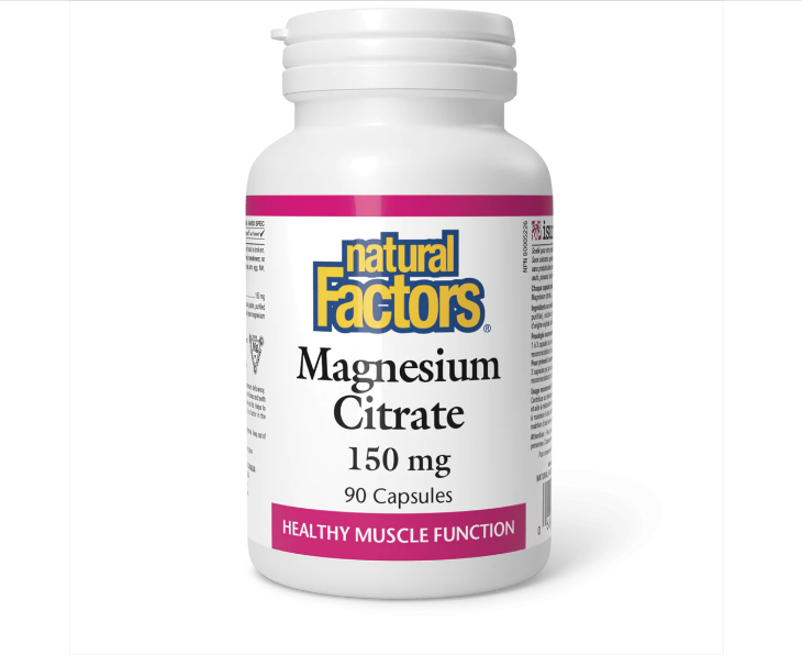 Магний Цитрат Natural Factors Magnesium Citrate 90 capsules 150 мг