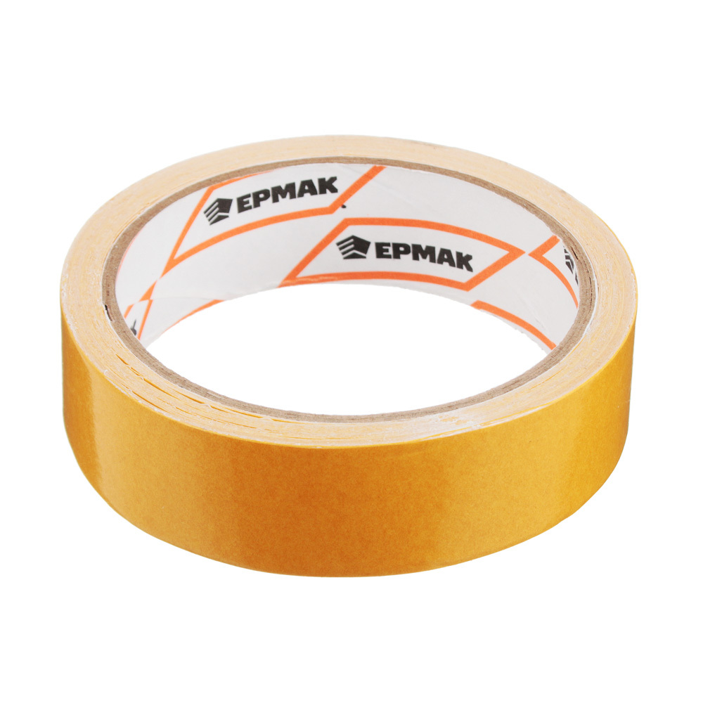 

Клейкая лента Ермак Двухсторонняя 25mm х 10m 669-187