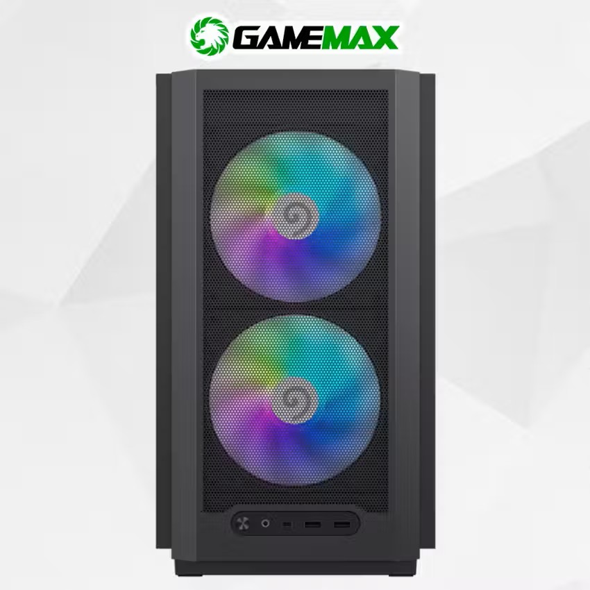 

Корпус компьютерный GAMEMAX F36 BK (F36 BK) черный, F36 BK