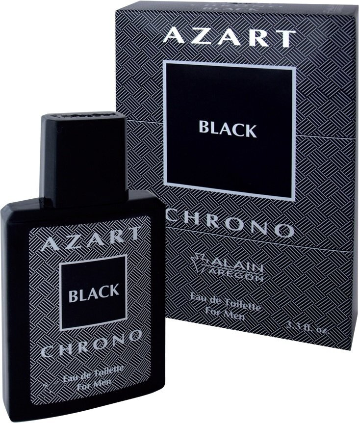 Туалетная вода мужская Alain Aregon Azart Chrono Black 100мл одеколон мужской alain aregon two dollars eau de cologne 60мл