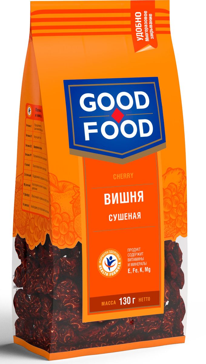 фото Вишня сушеная good food без косточки