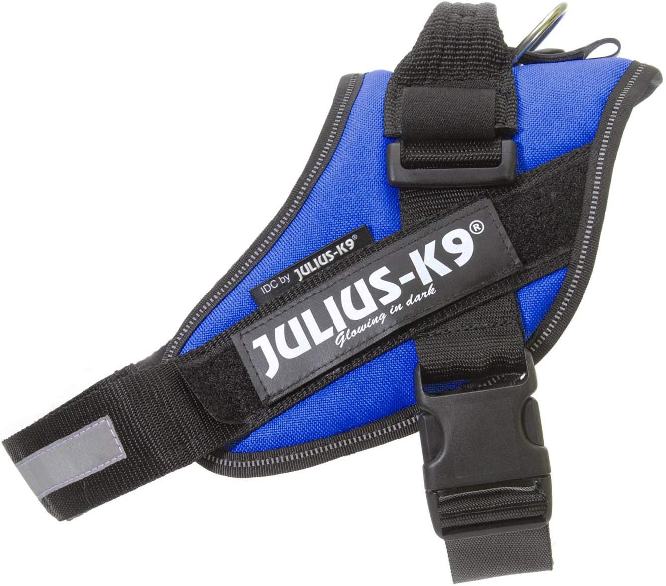 Шлейка для собак Julius-K9 IDC®-Powerharness 2, полиэстер, синий, 71-96см/ 28-40кг