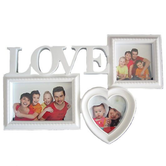 

Настенный коллаж-фоторамка Love 25х37 см.