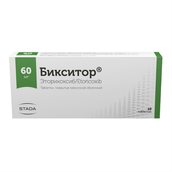 Купить Бикситор таблетки 60 мг 10 шт., Hemofarm
