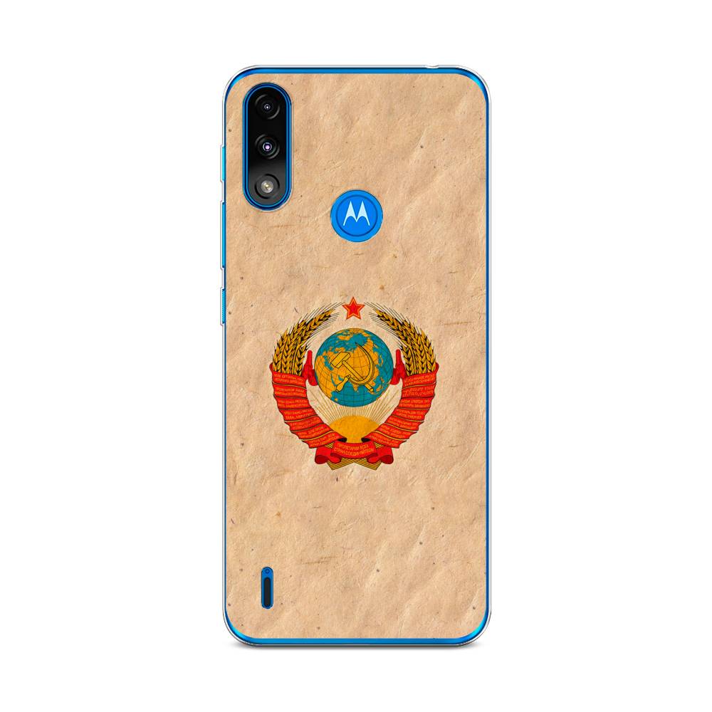 

Чехол Awog на Lenovo K13/Motorola Moto E7 Power "Союз пролетариев", Разноцветный, 242450-10