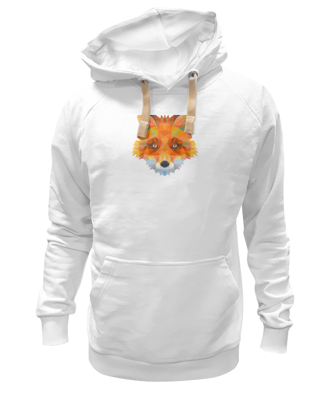 

Худи Printio Полигональная лиса белое 2XL, Белый, Полигональная лиса