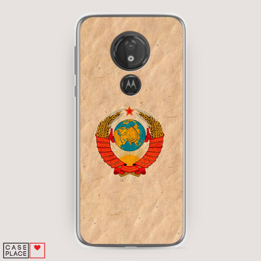 

Чехол Awog на Motorola Moto G7 Power / Моторола Мото G7 Power "Союз пролетариев", Разноцветный, 241350-10