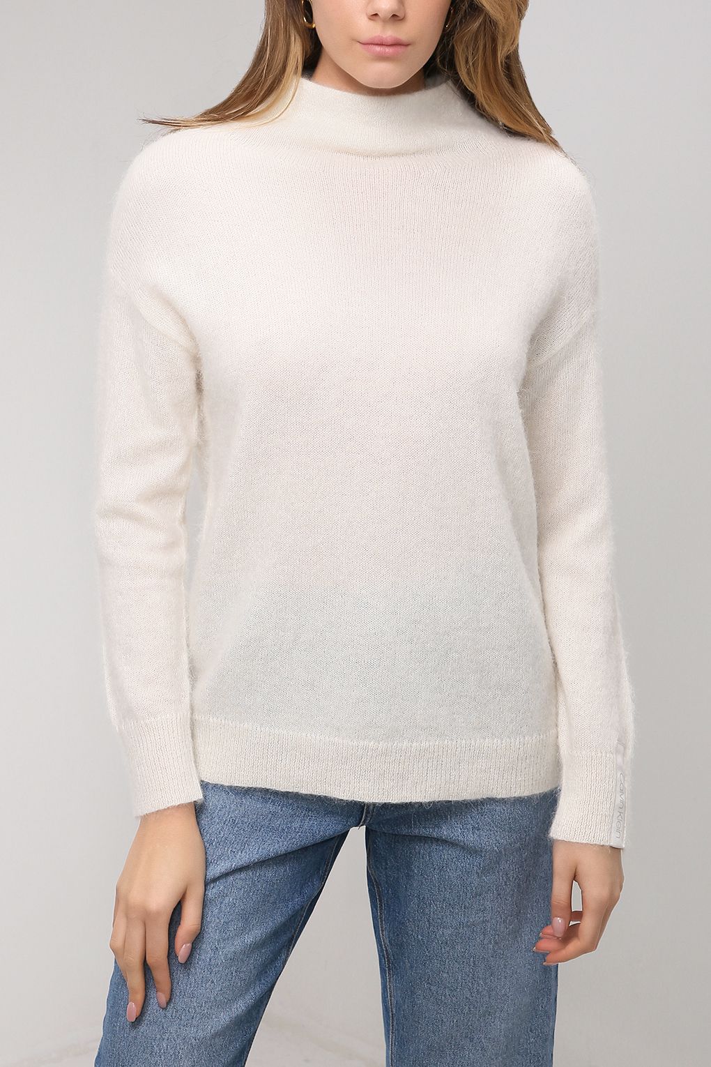 

Свитер женский Calvin Klein K20K203340 белый XS, K20K203340