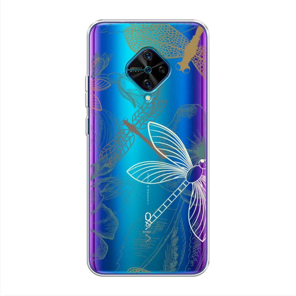 

Чехол Awog на Vivo V17 "Тени стрекоз", Разноцветный, 261550-8