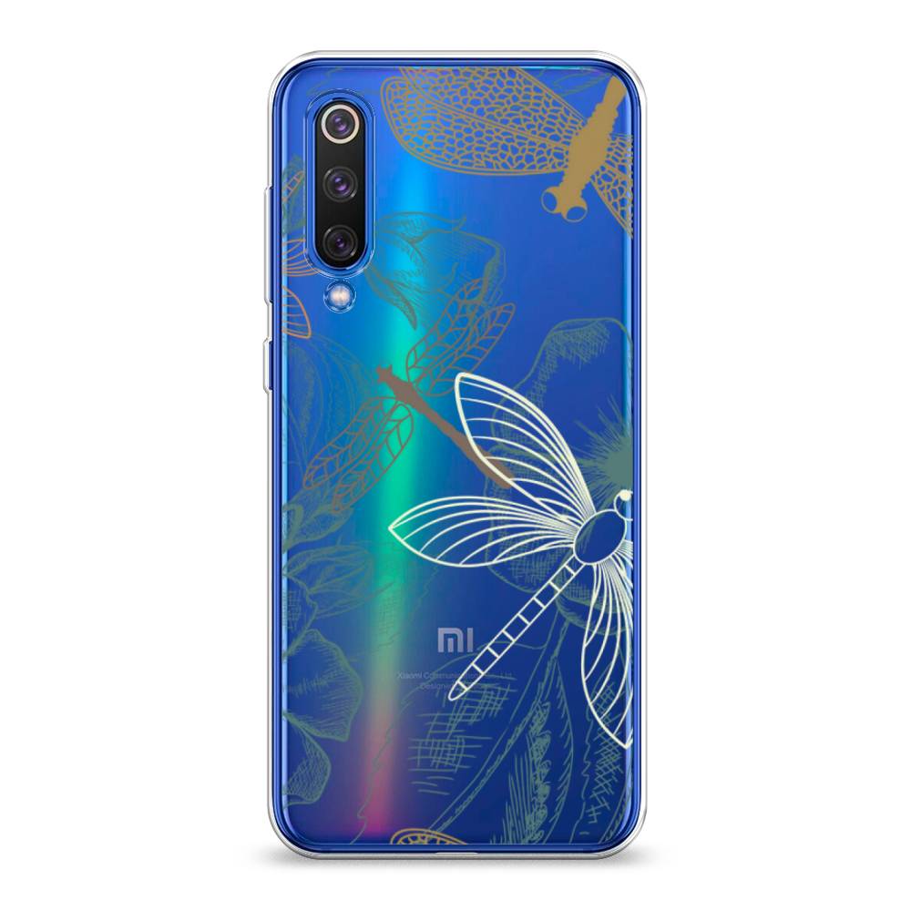 

Чехол Awog на Xiaomi Mi9 SE "Тени стрекоз", Разноцветный, 35250-8