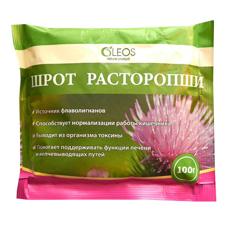 Шрот расторопши Oleos 100 г