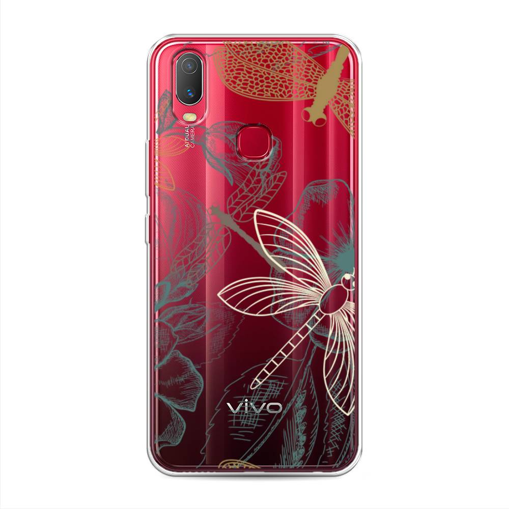 

Чехол Awog на Vivo Y11 "Тени стрекоз", Разноцветный, 261650-8