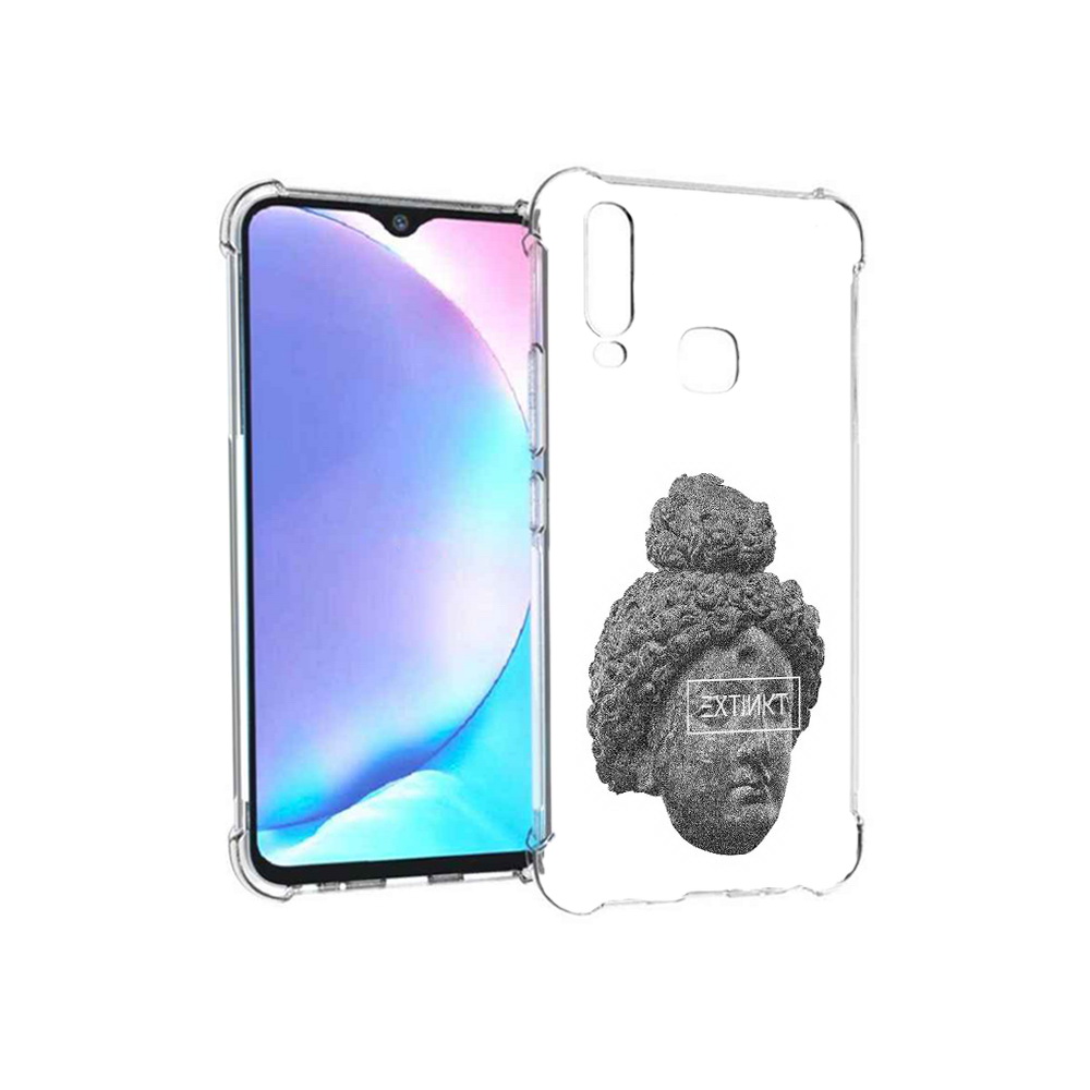 

Чехол MyPads Tocco для Vivo Y17 каменное лицо девушки (PT136369.382.383), Tocco
