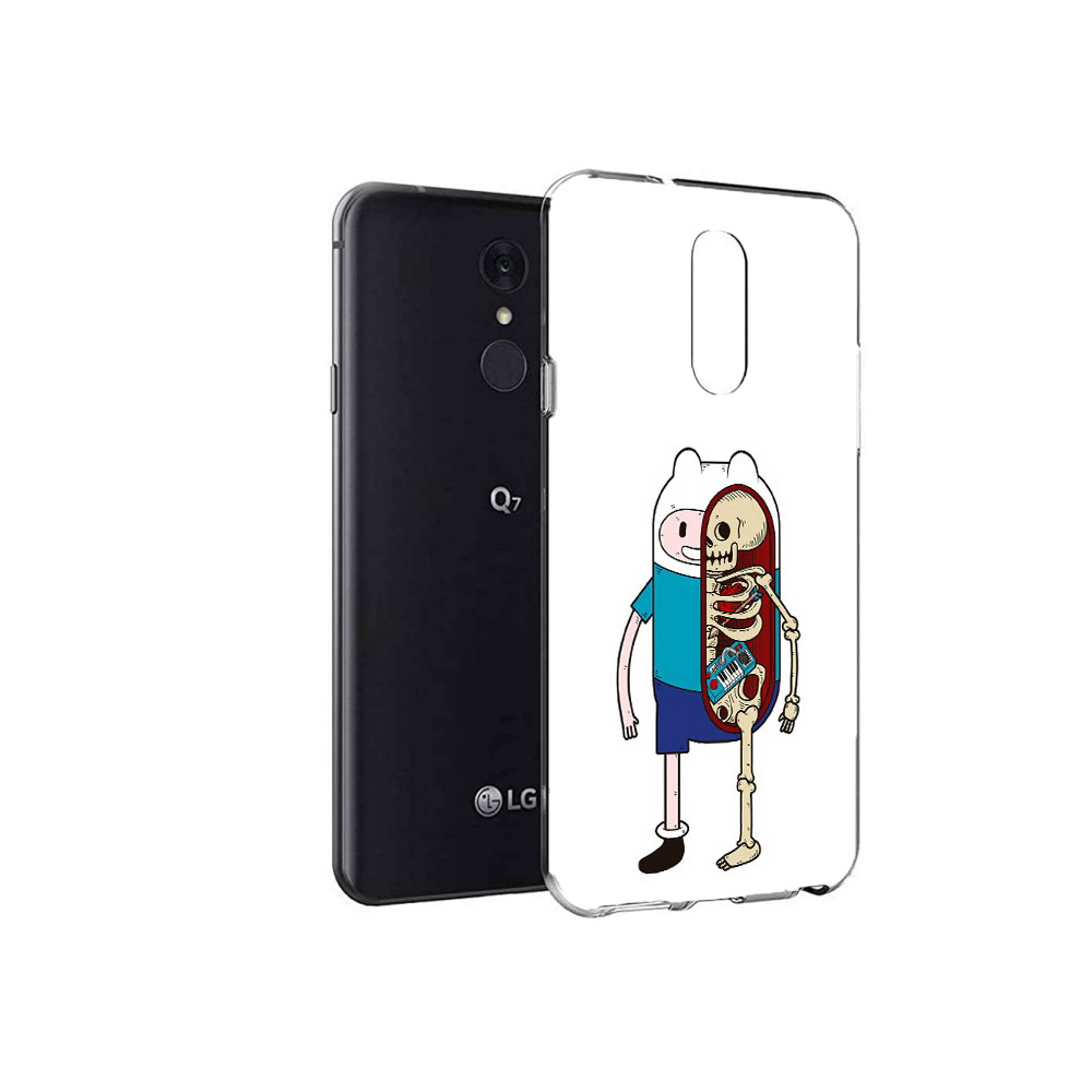 

Чехол MyPads Tocco для LG Q7 Финн скелет (PT113427.75.187), Tocco
