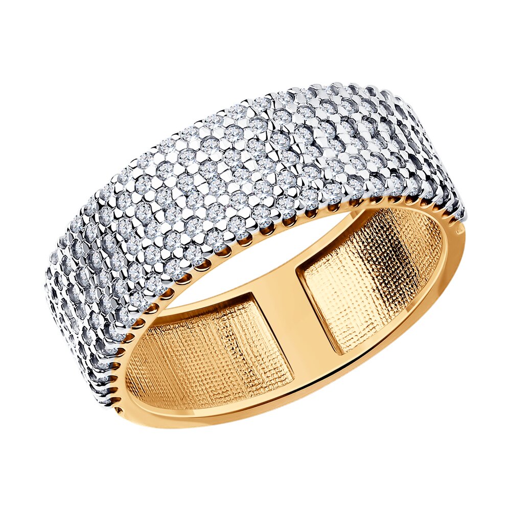 

Кольцо из серебра р. 19,5 Diamant 93-110-01762-1, фианит, 93-110-01762-1