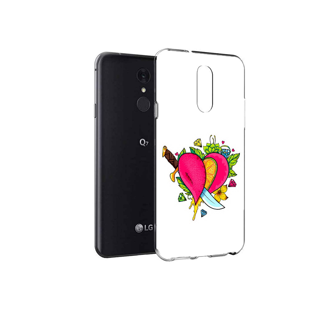 

Чехол MyPads Tocco для LG Q7 Фруктовое сердце (PT113427.75.188), Tocco
