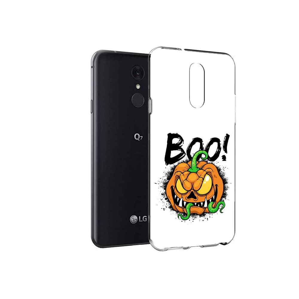 

Чехол MyPads Tocco для LG Q7 Хэллоуин бу (PT113427.75.193), Tocco