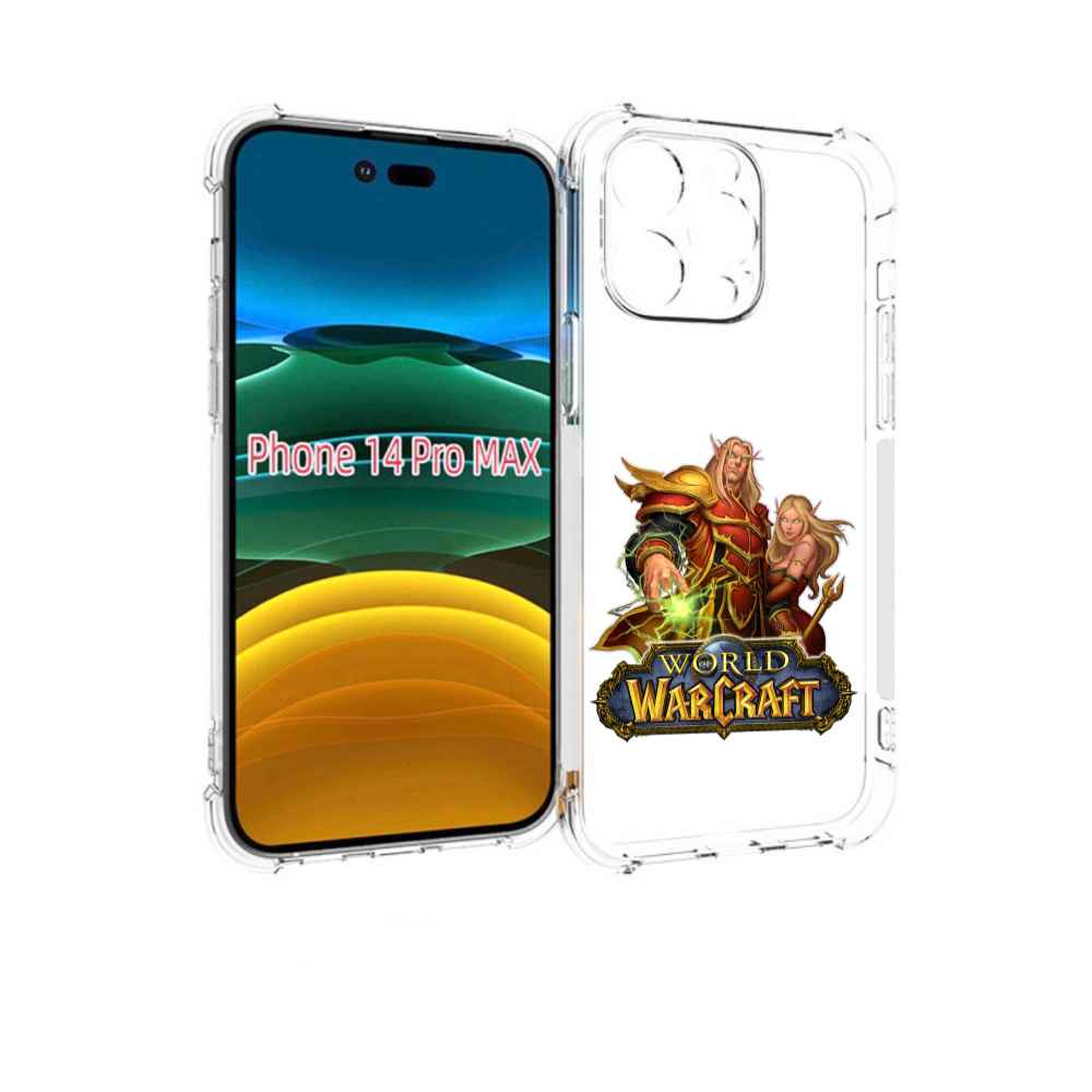 

Чехол MyPads варкрафт2 для iPhone 14 Pro Max, Прозрачный, Tocco