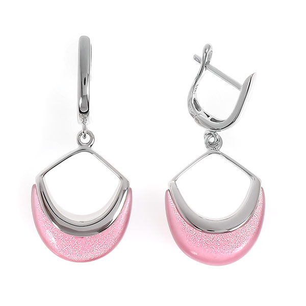 

Серьги женские из серебра Balex Jewellery 2432920103, кошачий глаз, 2432920103