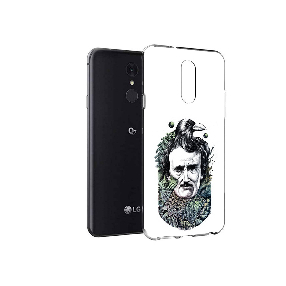 

Чехол MyPads Tocco для LG Q7 Эдгар Аллан с вороном (PT113427.75.203), Tocco