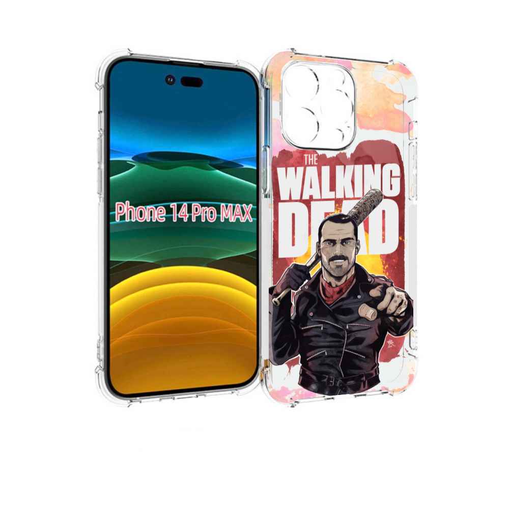 

Чехол MyPads ниган-смит для iPhone 14 Pro Max, Прозрачный, Tocco