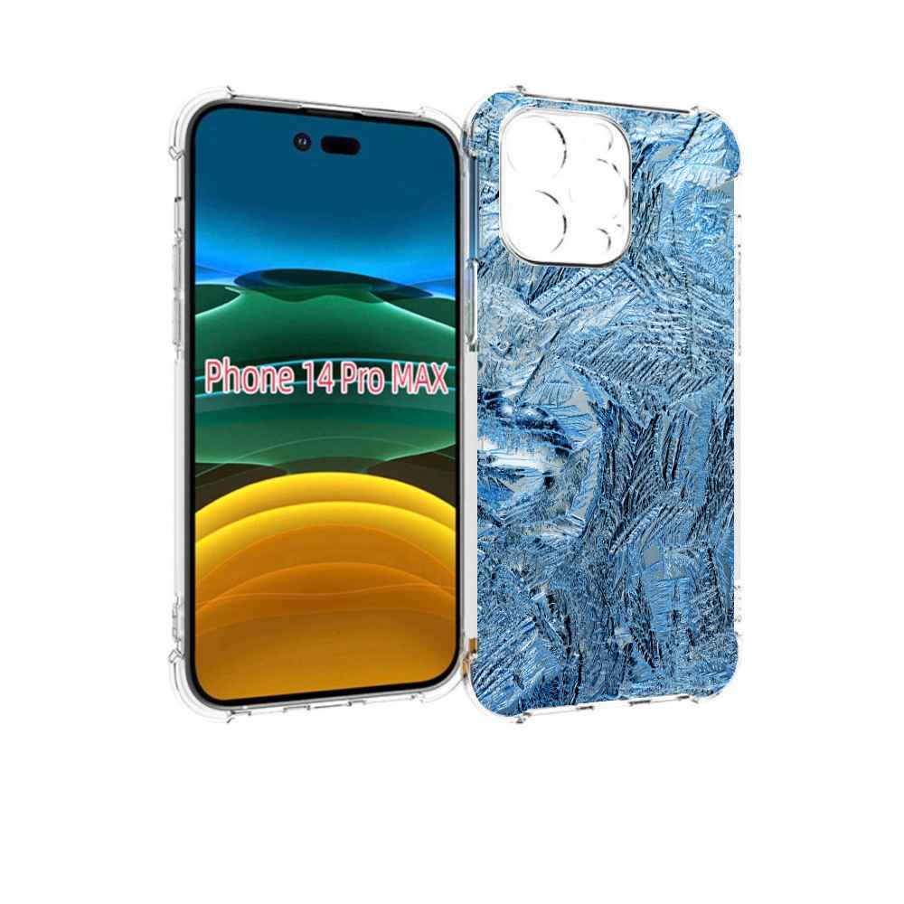 

Чехол MyPads обледенение для iPhone 14 Pro Max, Прозрачный, Tocco