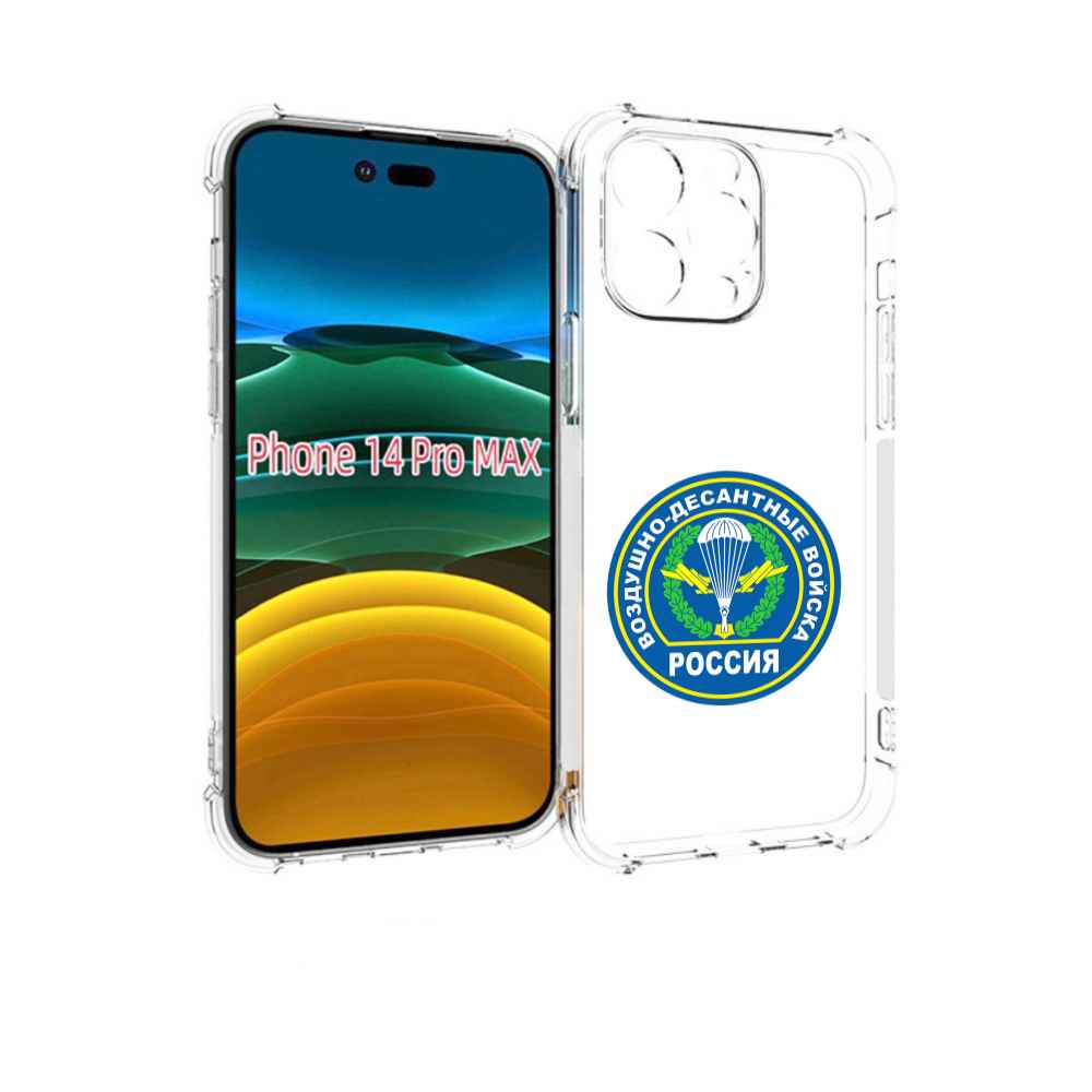 

Чехол MyPads вдв для iPhone 14 Pro Max, Прозрачный, Tocco