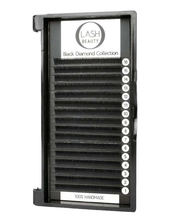 

Ресницы на ленте O-Lash Beauty L, 0,07, длина 11 мм, Черный