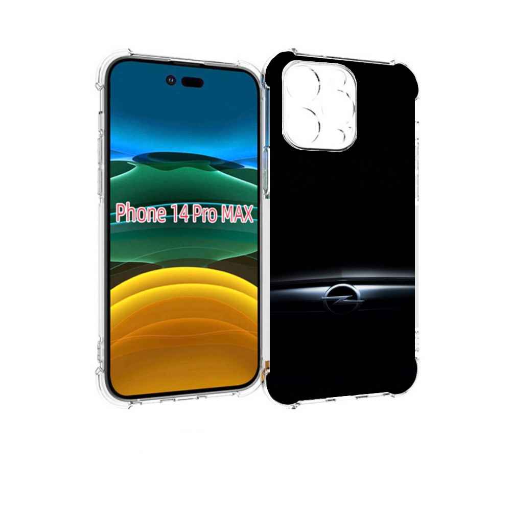 

Чехол MyPads opel 2 для iPhone 14 Pro Max, Прозрачный, Tocco