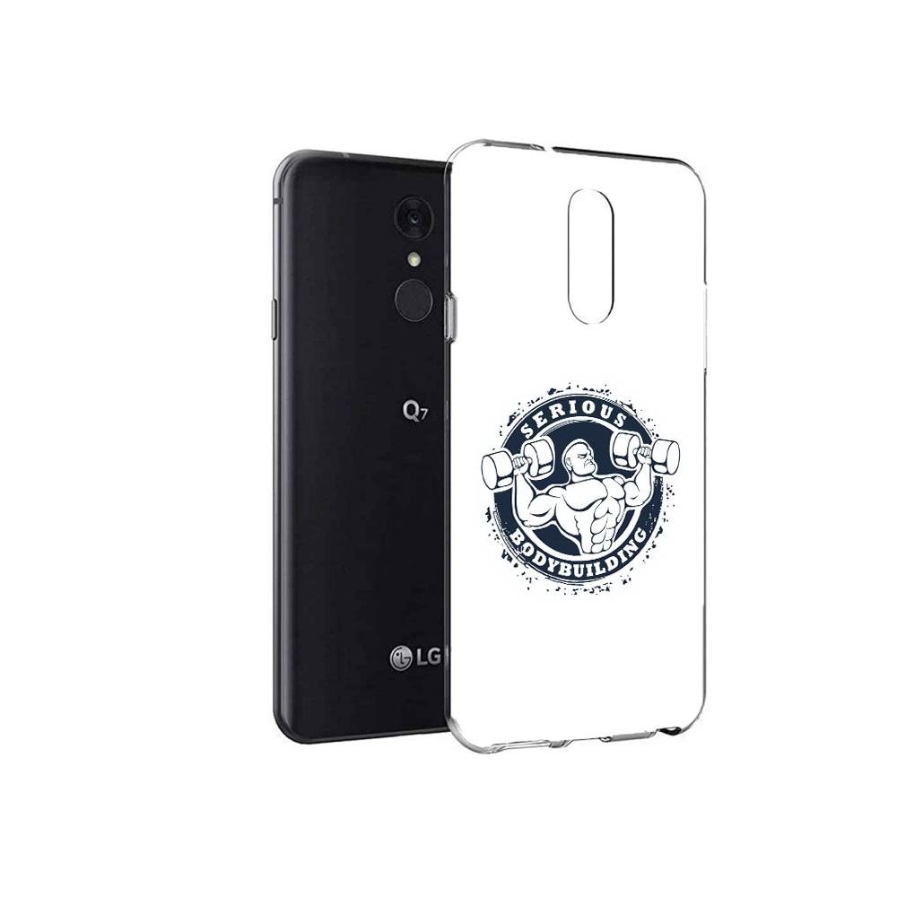 

Чехол MyPads Tocco для LG Q7 бодибилдинг воля к победе (PT113427.75.231), Tocco