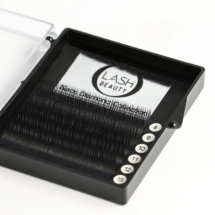 

Ресницы на ленте O-Lash Beauty 6L микс L, 0,20, длина 8-13 мм, Черный