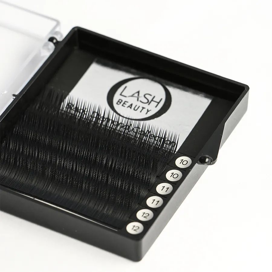 

Ресницы на ленте O-Lash Beauty 6L микс L, 0,20, длина 10-12 мм, Черный