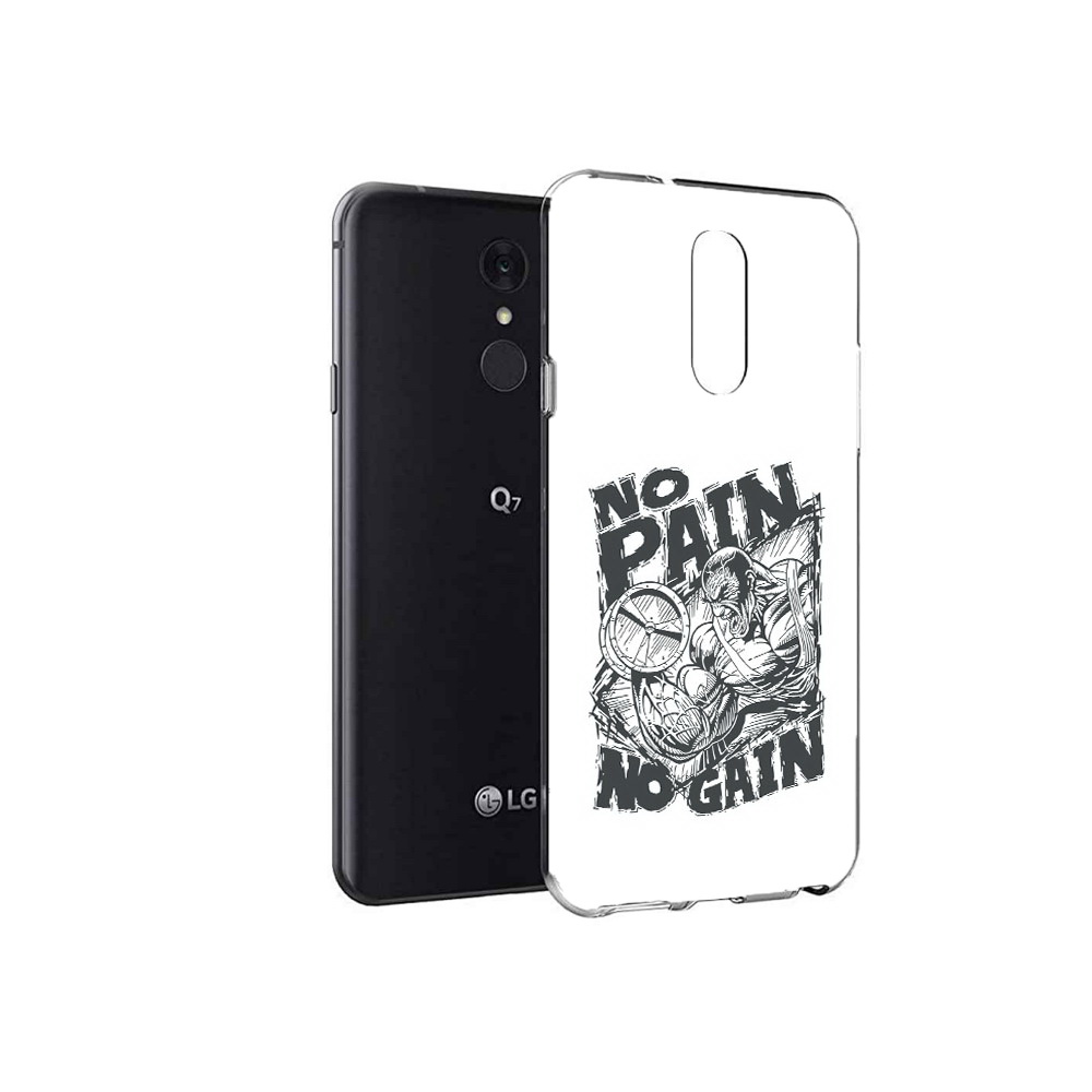 

Чехол MyPads Tocco для LG Q7 бодибилдинг тяжелая работа (PT113427.75.238), Tocco