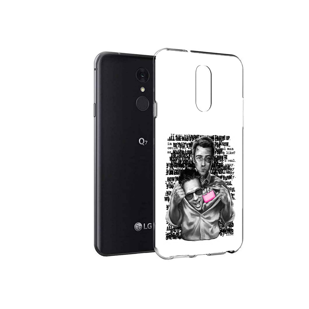 

Чехол MyPads Tocco для LG Q7 бойцовский клуб (PT113427.75.242), Tocco