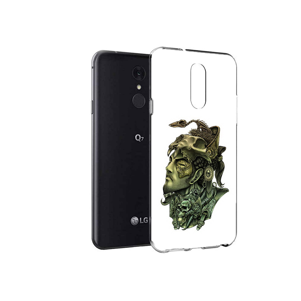 

Чехол MyPads Tocco для LG Q7 бронзовый воин (PT113427.75.248), Tocco