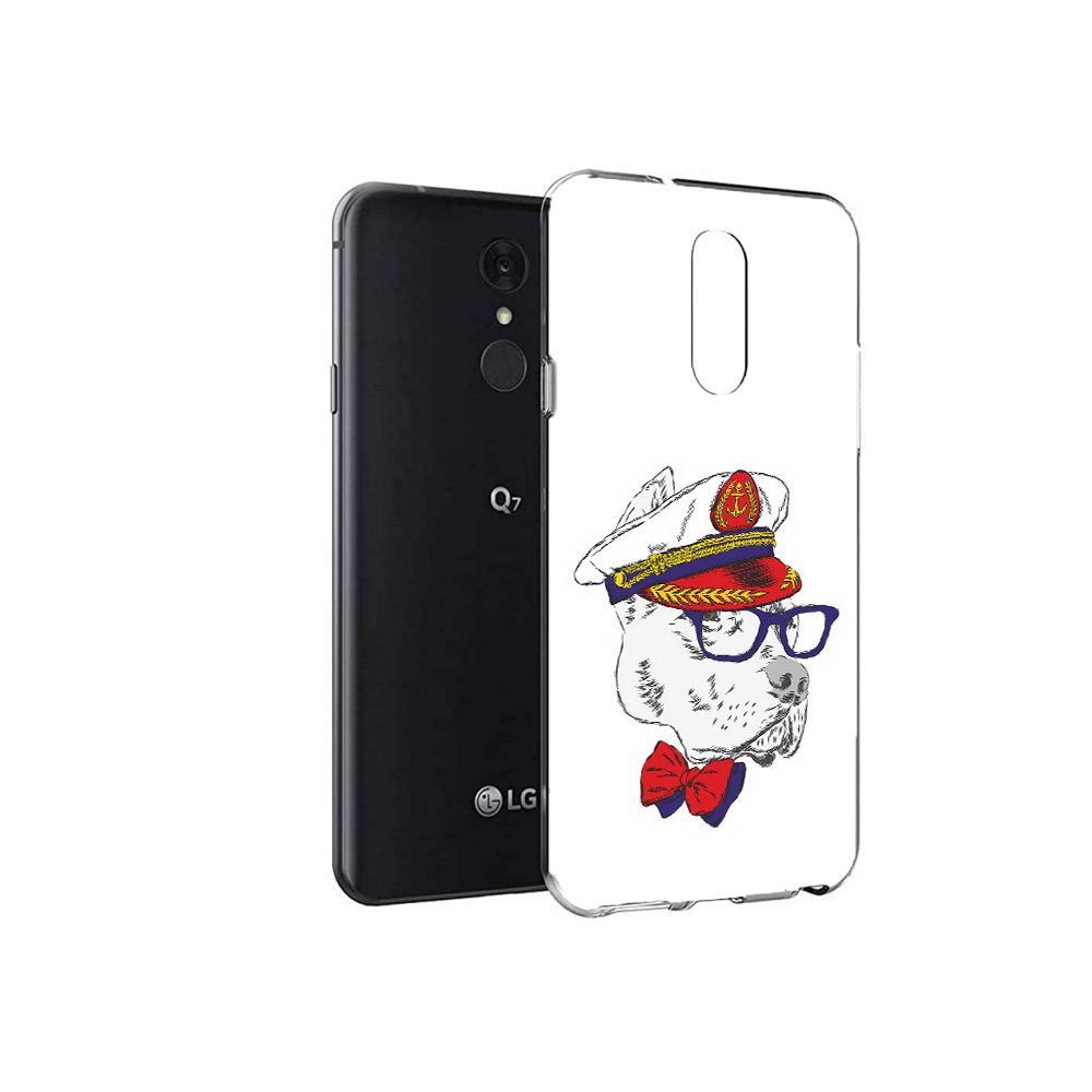 

Чехол MyPads Tocco для LG Q7 бульдог (PT113427.75.251), Tocco