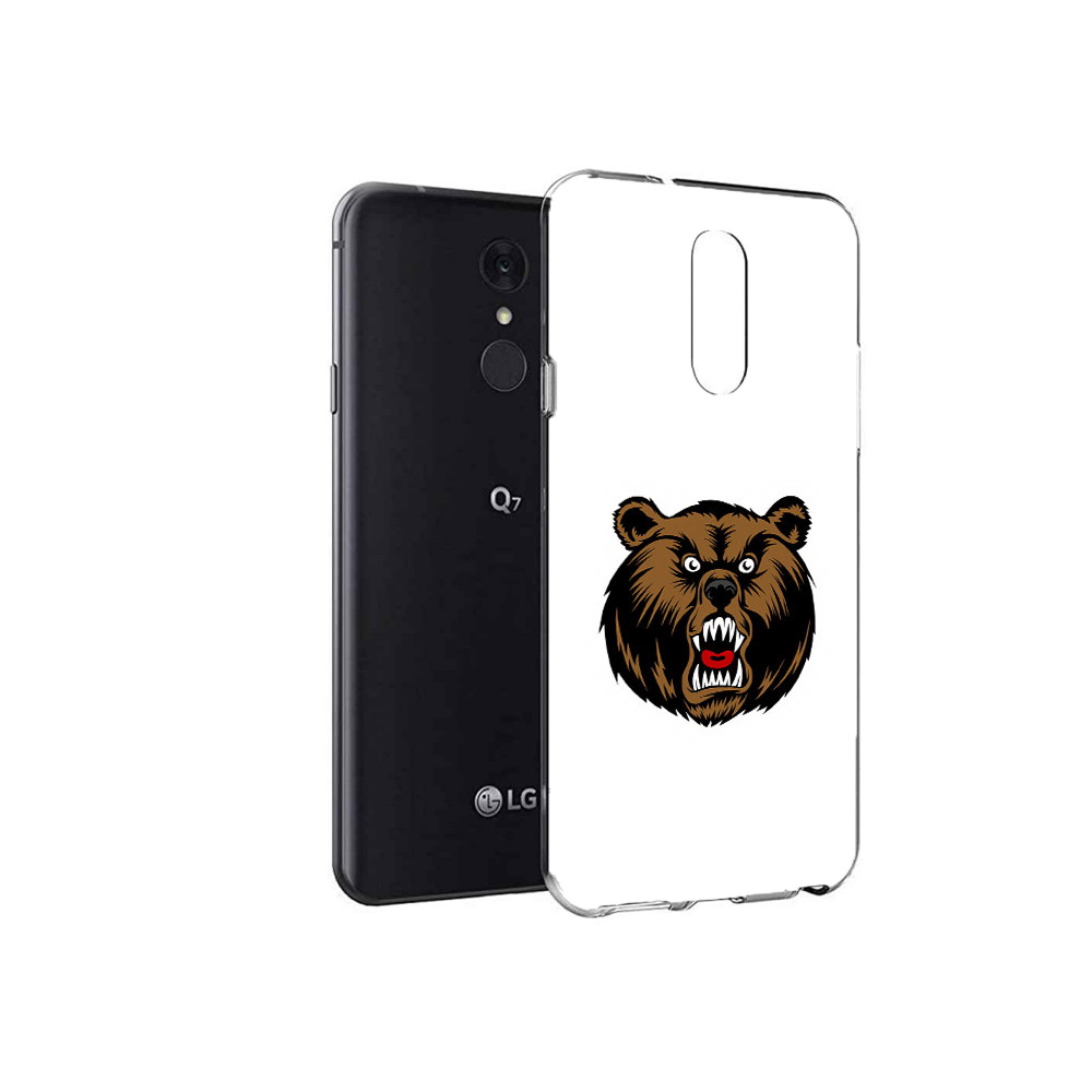 

Чехол MyPads Tocco для LG Q7 бурый (PT113427.75.253), Tocco