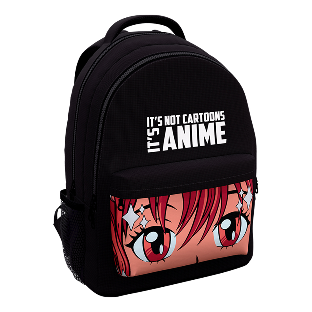 

Рюкзак ErichKrause EasyLine® с двумя отделениями 20L It`s Anime 60309 черный, EasyLine