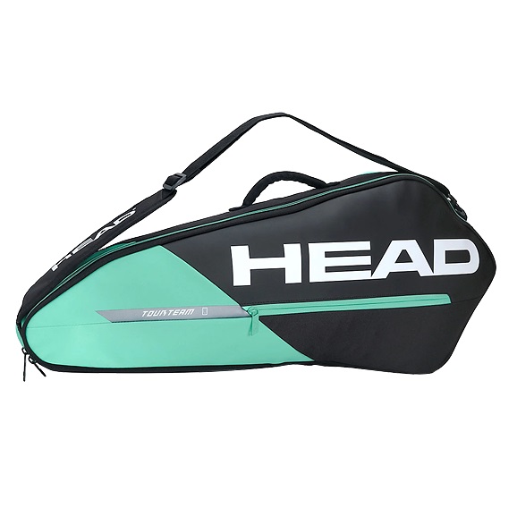 

Сумка для большого тенниса HEAD Tour Team, Black/Mint, Зеленый;черный