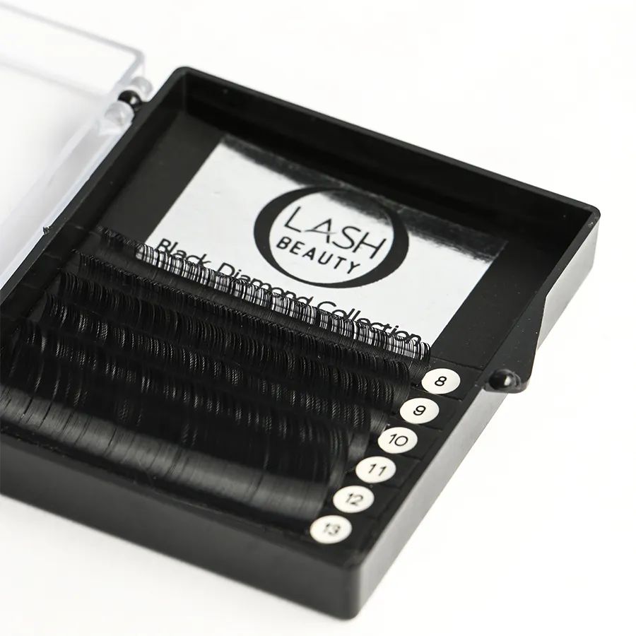 

Ресницы на ленте O-Lash Beauty 6L микс D+, 0,07, длина 8-13 мм, Черный