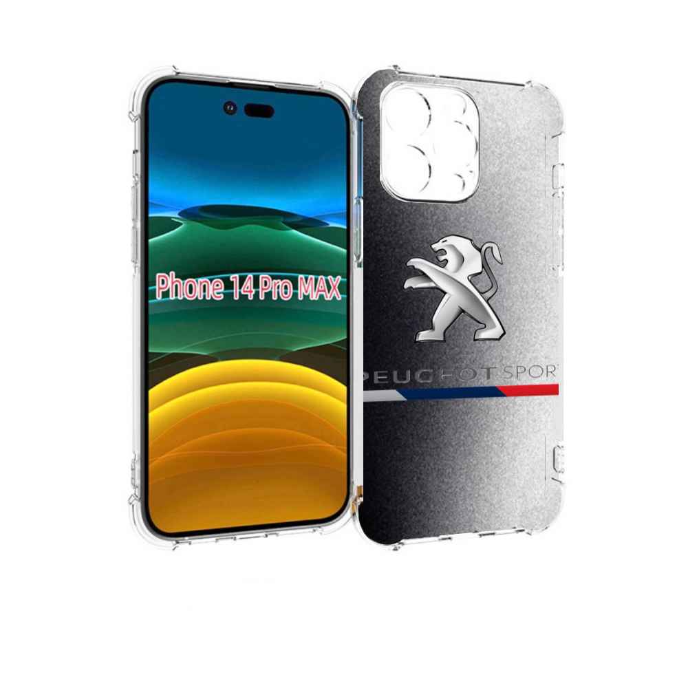 

Чехол MyPads -peugeot-1 для iPhone 14 Pro Max, Прозрачный, Tocco