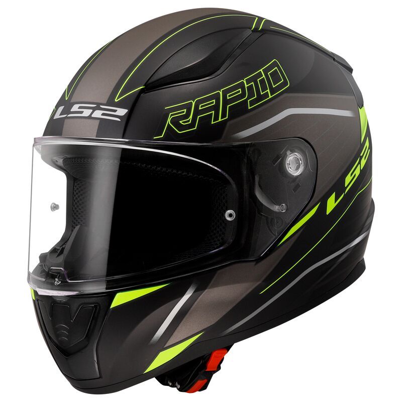 

Мотошлем LS2 FF353 RAPID 2 ROKKU, Черный;желтый, FF353 RAPID 2 ROKKU