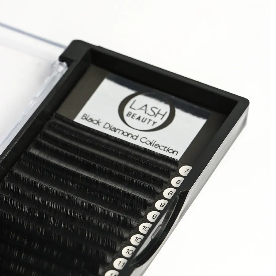 

Ресницы на ленте O-Lash Beauty микс D+, 0,12, длина 7-15 мм, Черный