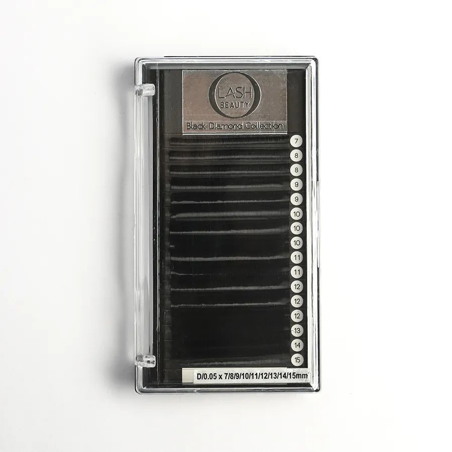 

Ресницы на ленте O-Lash Beauty микс D, 0,05, длина 7-15 мм, Черный